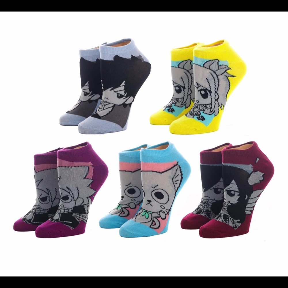 Anime Themed Ankle Socks Unisex (Series:Fairy Tail)